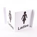 Projecting Ladies Toilets Signs